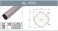 Kalınlaştırılmış Alüminyum Alaşımlı Boru 6063 T5 Ağır Hizmet AL-4323 Çap 43mm Kalınlık 2.3mm