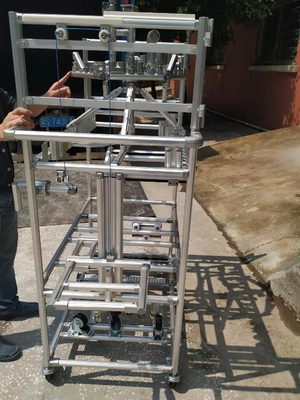 Simple and convenient operation of aluminum pipe joints