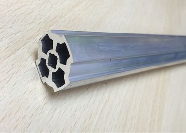 Strengthening Aluminium Alloy Pipe OD28mm thickness 1.2mm  blossom shape