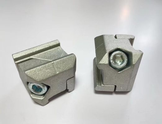 AL-8 Aluminum Tube Connector 28mm Turnover Industrial Pipe Connector For Workbench