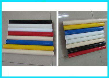 ABS / PE Coated Plastic Coated Steel Pipe OD 28mm Flexible For Workbench