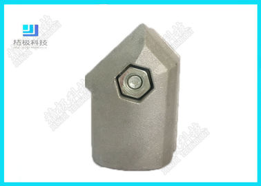 Silver Die Casting Aluminium Tube Joints / Female Aluminum Tubing Connectors