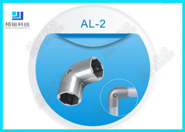 90 degrees Aluminum Tubing Joints for 1.2mm 1.7mm  28mm aluminum and ADC-12 silvery