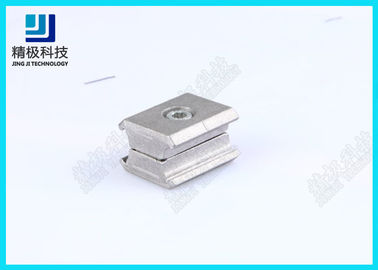Alloy Parallel Pipe Fitting Aluminum Tubing Joints For Working table , Surface Oxidation AL-6A
