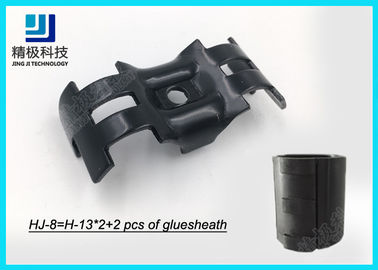 Adjustable Swivel Metal Pipe Joints For Rotating In Pipe Rack System Black Fitting HJ-8
