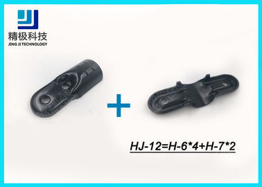 Durable Black Metal Pipe Joints 360 Degree Rotating Angle Pipe Connectors HJ-12
