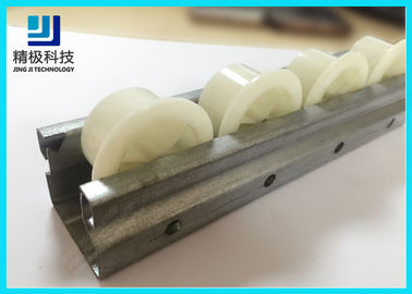 Heavy Duty Roller Track PE Wheel Materail 40A 4000mm Per Bar Standard Length