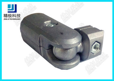 AL-5 Silver Aluminium Tube Joiners Joints Connector Claw Head Shape Die Casting Tech