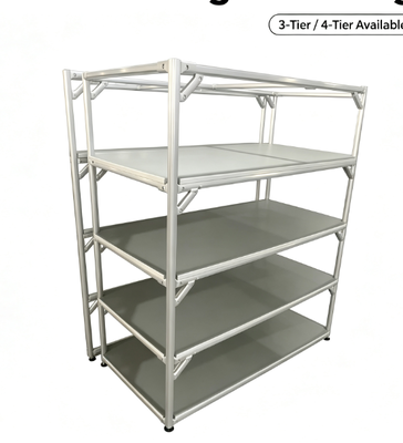 Aluminum Profile ESD Workbench, Multi-layer Anti-static Work Table For Electronic Workshop