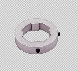 AL_19 Anodizing Silver Outer Aluminium Tube Joiners Connect Two Pipes Die Casting