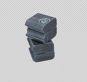 Andoic Oxidation Alloy Pipe Adapter AL-32 For Connecting Aluminum Tubes And Profiles