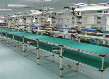 Aluminium PE Stainless Steel Pipe Workbench Customized For Production Line / Workshop