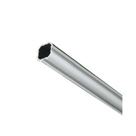 Rectangular Aluminium Alloy Pipe Tubing Aluminum Extrusion Profile 28mm OD