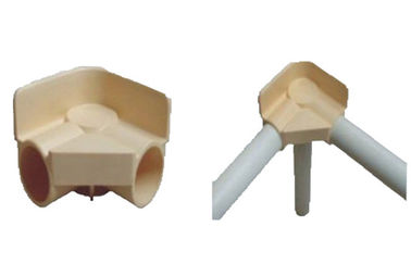 90 Degree Plastic Pipe Joints , Environment Friendly 3 Way Pipe Joint
