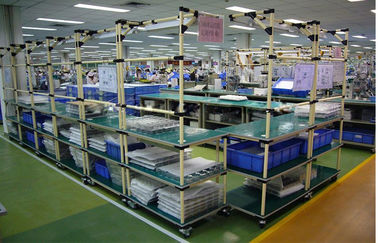 Heavy Duty Steel Pipe Rack In Electronic Industrial , Vertical Pipe Racking System