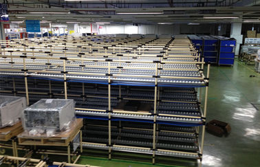 Custom Structural Steel Storage Pipe Rack For Electronic Equipment , FIFO Flow Type