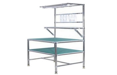 Stainless Steel / Chrome Plated Pipe Heavy Duty Workbenches Flexible Assembly