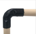 90 Degree 2.3mm SPCC Elbow Metal Pipe Fittings For Racking System
