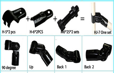 Metal Stamping Flexible Pipe Joints , Pipe Fittings for Pipe Rack Production Line