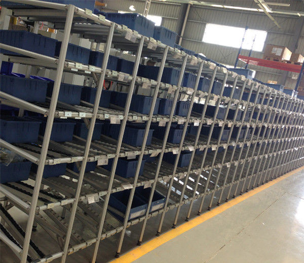 Storage Rack 6063 - T5 Aluminum Pipe Rack Pipe Joint Argentate ODM OEM