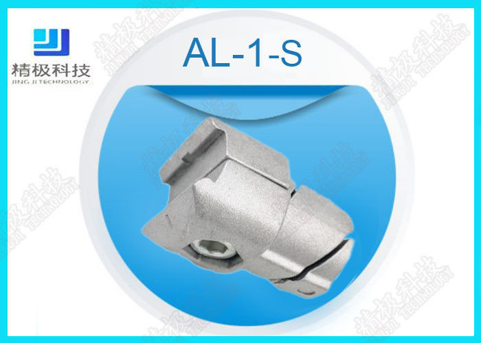 Die Casting Aluminum Alloy Tube Joint for Pipe Rack , metal pipe connectors
