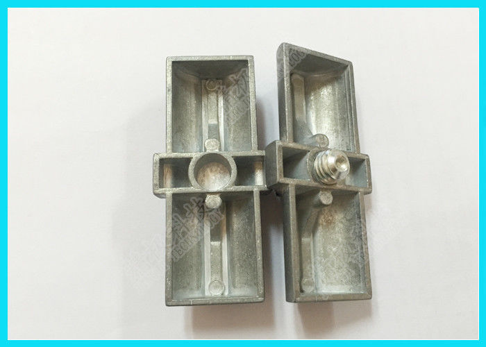 180 Degree Inner Aluminum Tubing Connectors AL-14 Double Sides Andoic Oxidation Surface