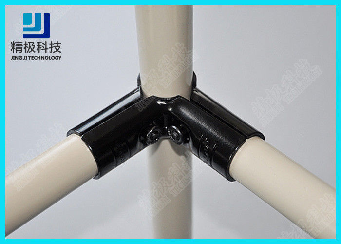 Rotational Lean Tube Steel Pipe Joints For Pipe Rack System Vertical Angle Joint