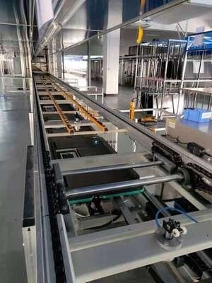 Chain Traction Conveyor Production Line , Double Speed Chain Conveyor Line