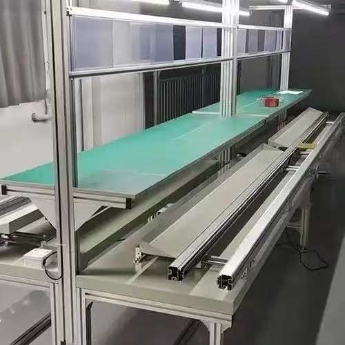 Plug-in Conveyor Production Line For Home Power Plants / Electronics Factories