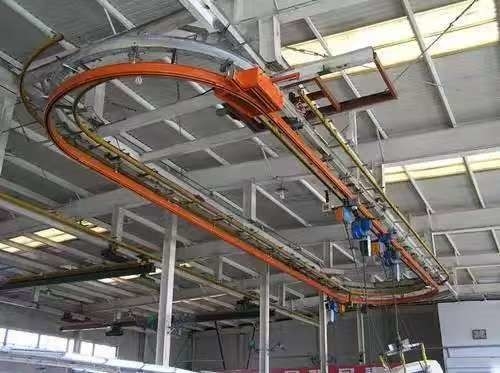 Suspended Conveyor Production Line Three-dimensional Space Closed-loop Continuous Conveying System