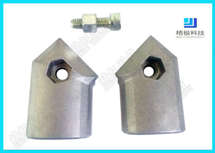 Die Casting Aluminum Tubing Joints AL -3 Anodizing Silver 45 Degree Flexible Connectors