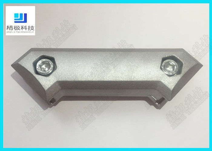 45° Double Side Aluminum Tubing Joints AL -4 Diagonal Brace Pipe Connector Durable