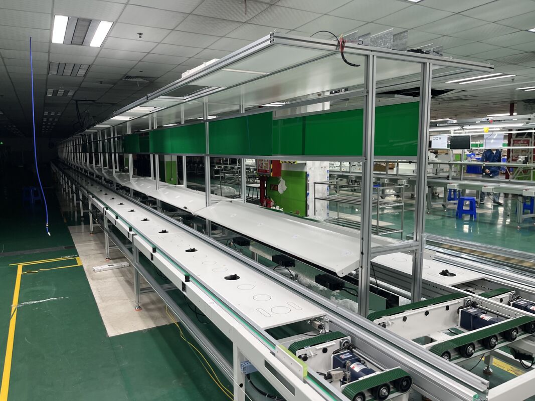 Double Speed Chain Conveyor Line, Automated Assembly Production Line for Workshop