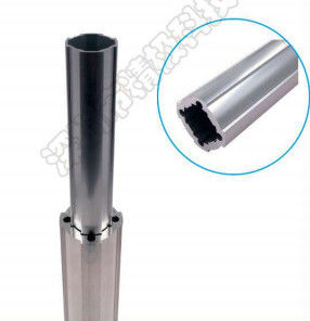 Alloy AL-43D Material 6063-T5 Aluminium Tube Joints Andoic Oxidation