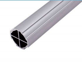 AL-V 6063-T5 28mm Logistic Equipment Aluminium Pipes