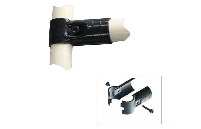 High Gloss Electrophoresis Flexible Metal Pipe Joint Connectors For Industrial