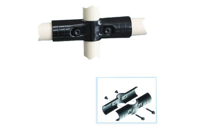 Various Sizes Metal Pipe Connectors Black Pipe Fitting Connectors With Different Gasket Types