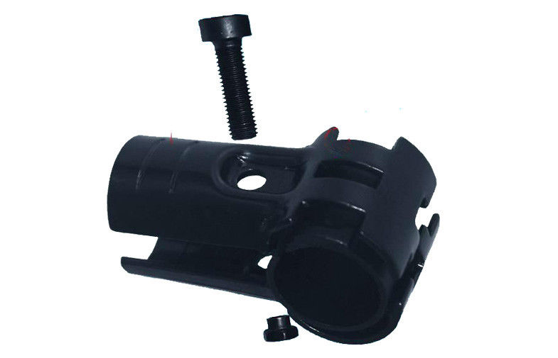 Lean Pipe Joint Black Metal Pipe Connectors for Flexible Storage Pipe Rack System