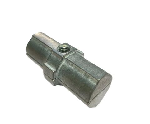 Endüstriyel Metal Boru Bağlantısı Çift Yönlü Bağlantı Yuvarlak Çinko Alaşımı AL-14