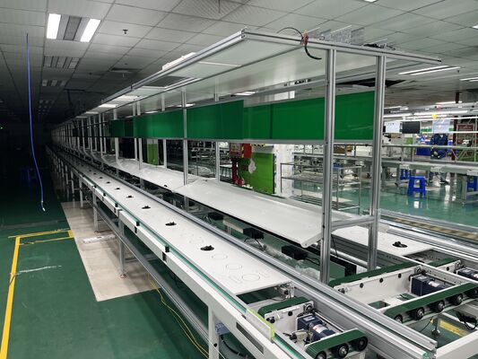 Çift Hızlı Zincir Taşıyıcı hattı, Atölye için Otomatik Montaj Üretim hattı
