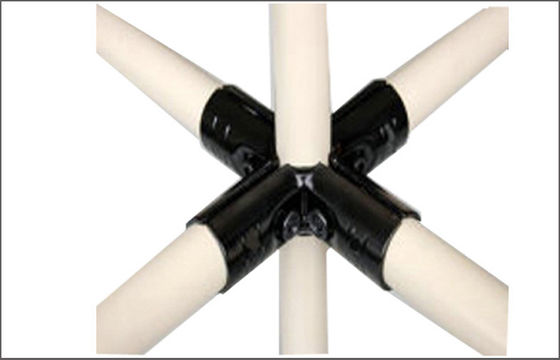 Üretim Hatları ve Tezgahlar İçin Kompozit Boru Çapraz Bağlantı Metal Ek Parçaları